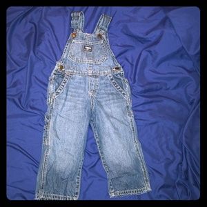 Toddler Osh Kosh denim overalls